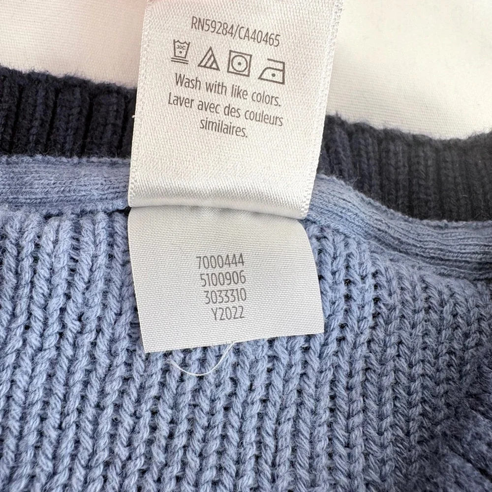 Gymboree Sweater Navy Blue Horse Fair‎ Isle Knit Cotton Kids 4T 7000444